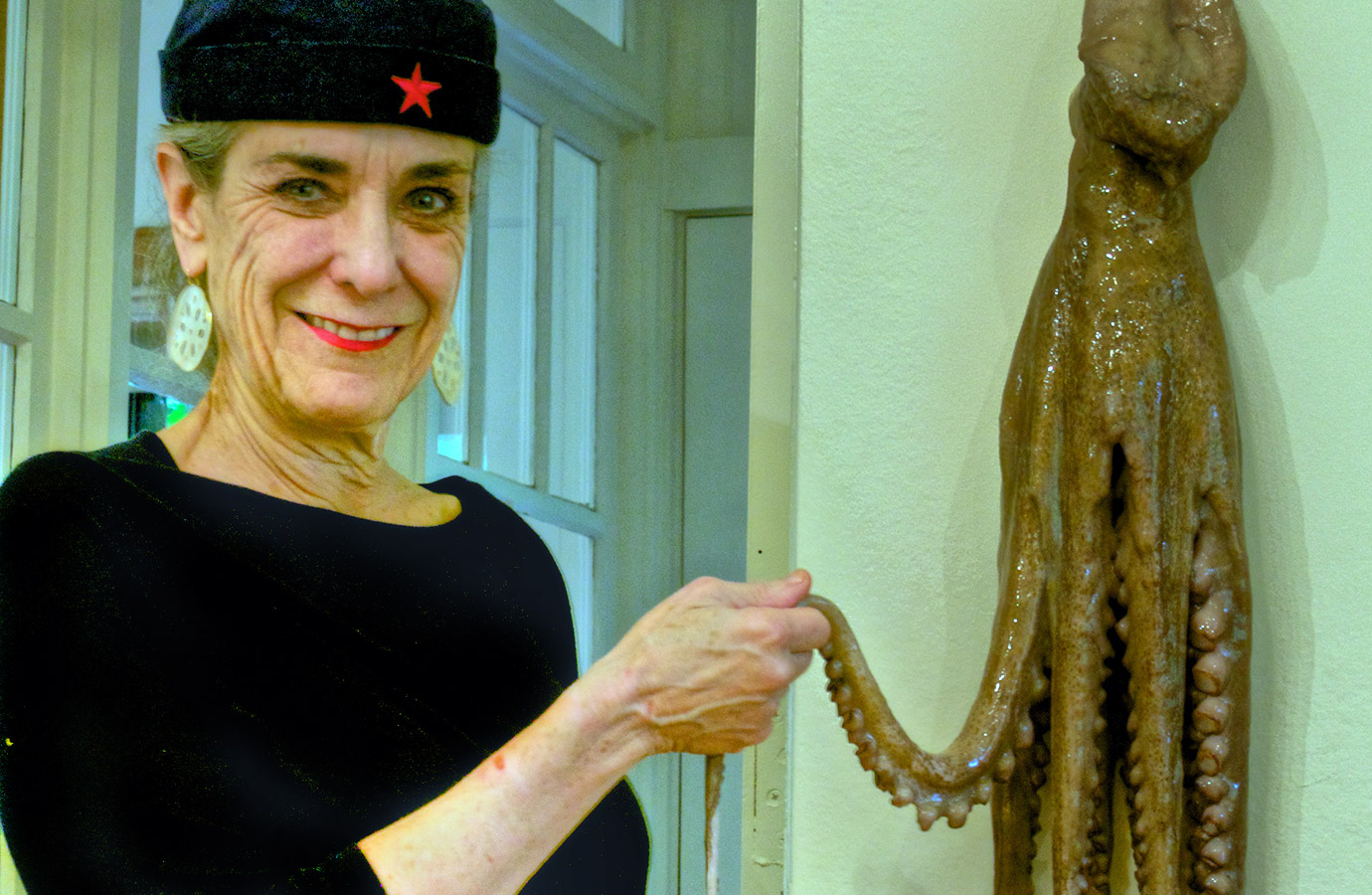 Lisa with Octopus