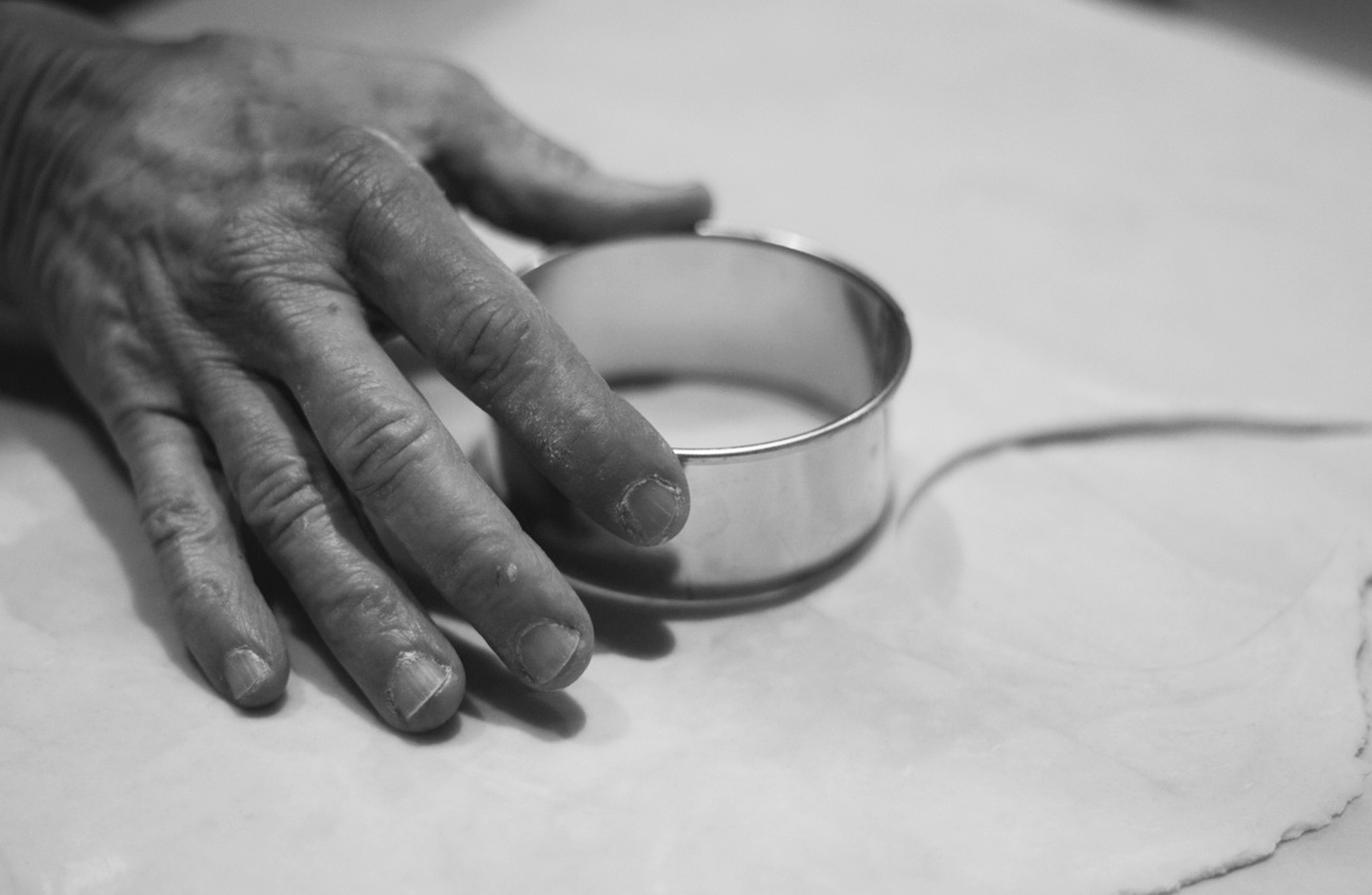 Empanadas-Cutting