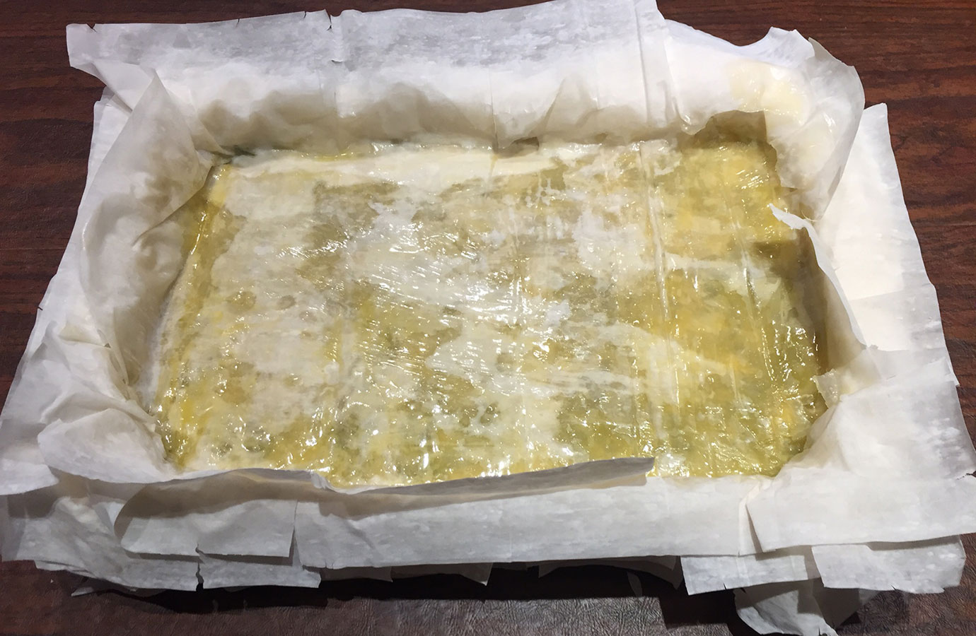 Spanikopita process 3
