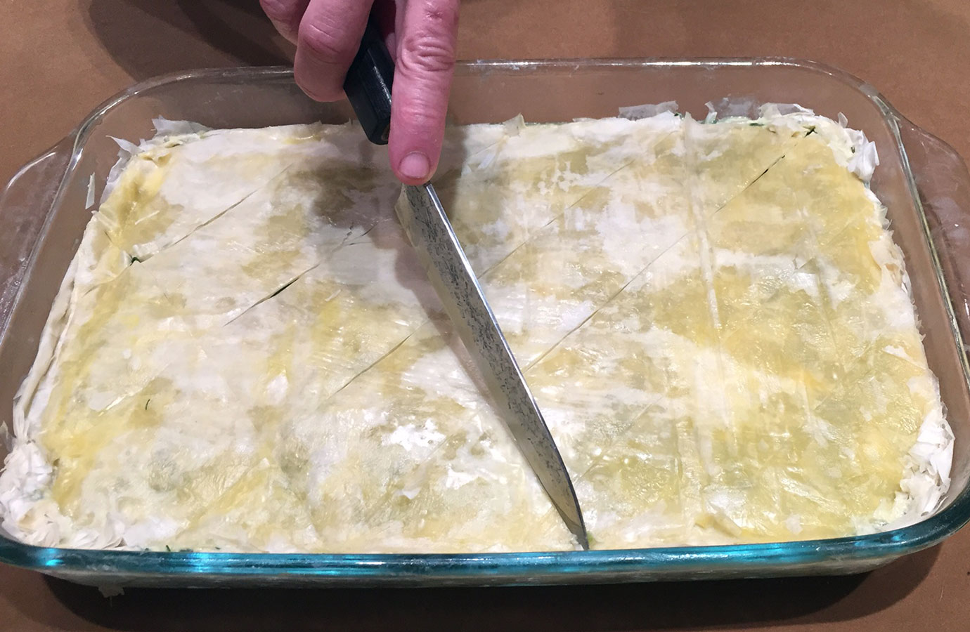 Spanakopita process 5