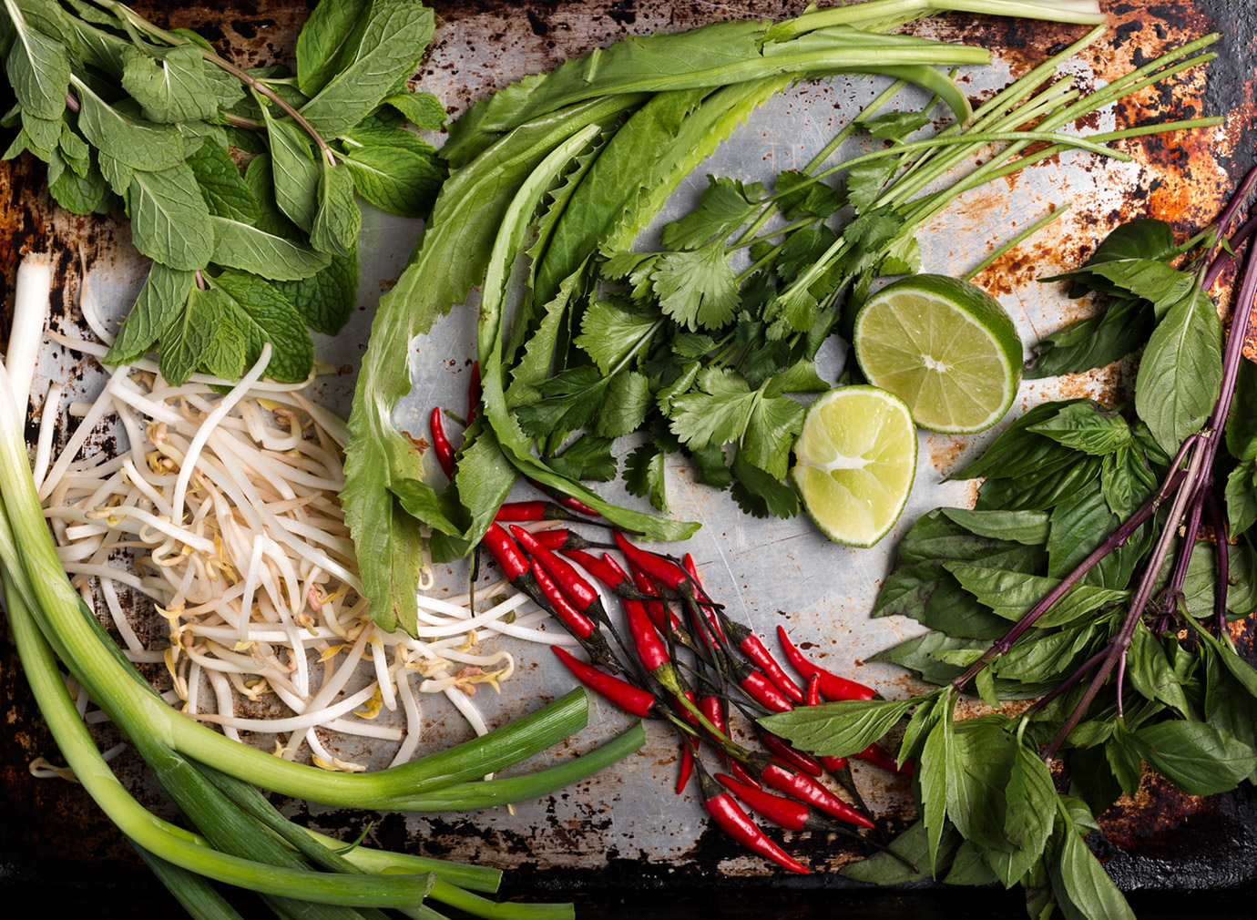 Pho Garnish