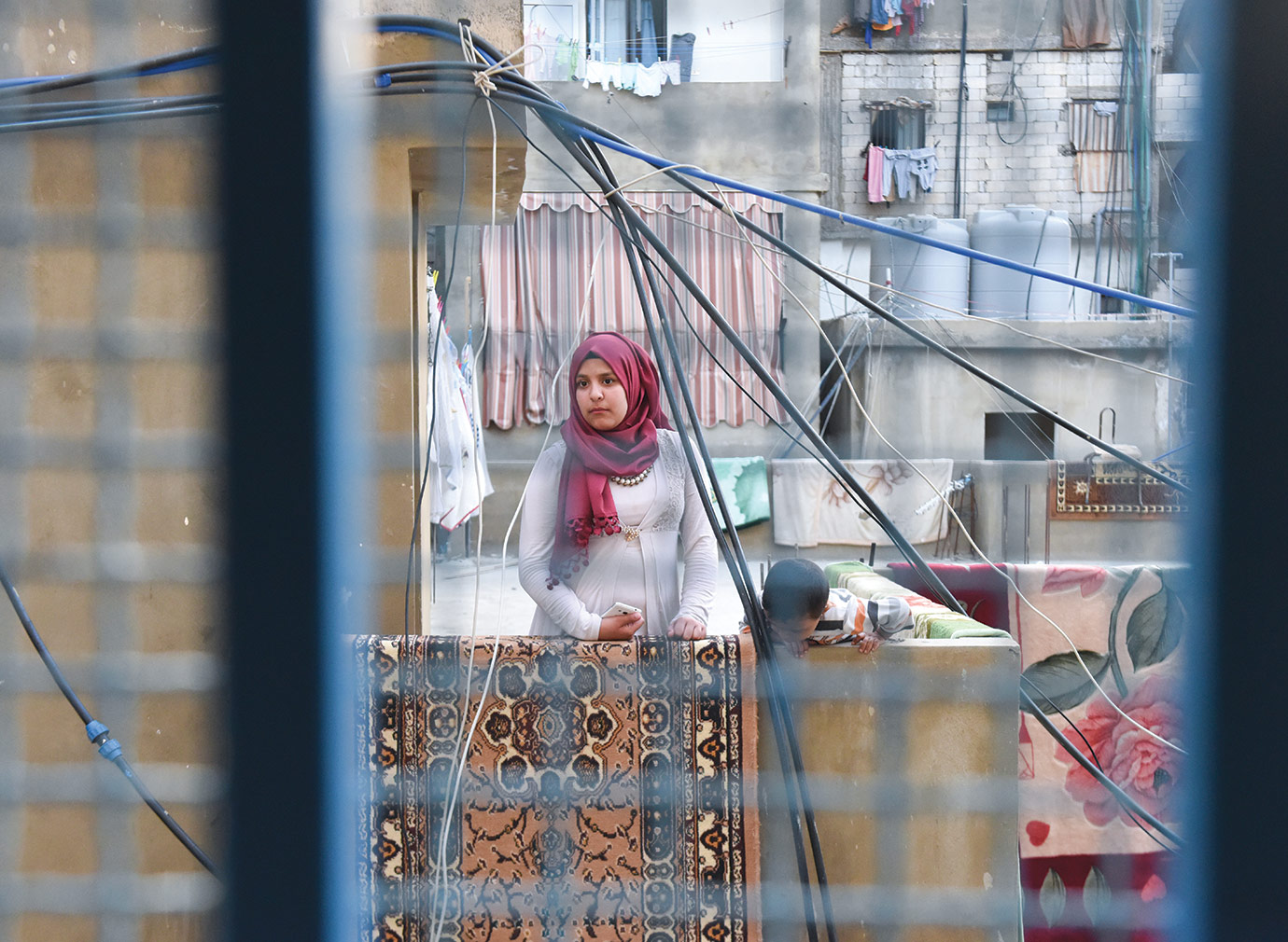 Soufra Balcony Mother and Child