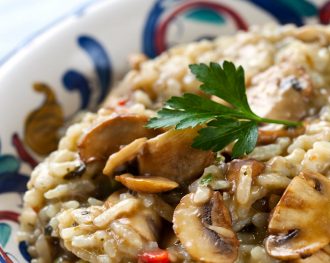 Mushroom Risotto