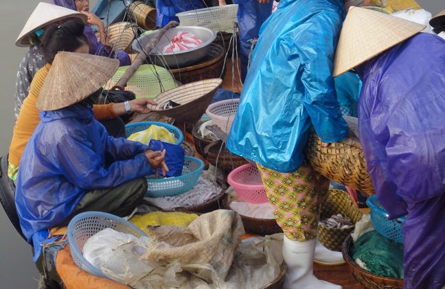 Asia fish market