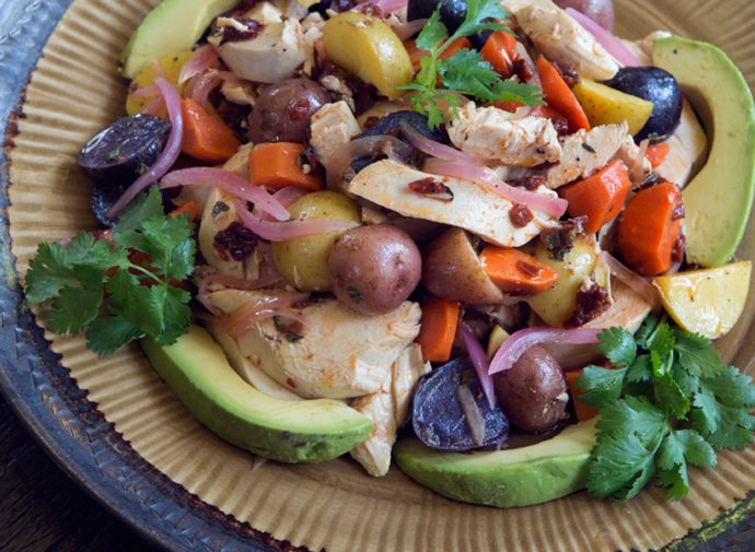 Mexican chicken salad