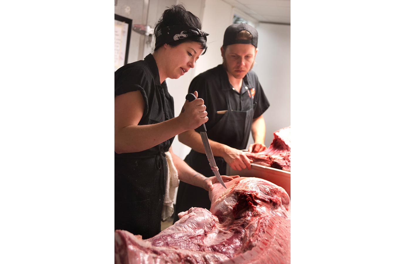 Louisa Farhat Butchering 02