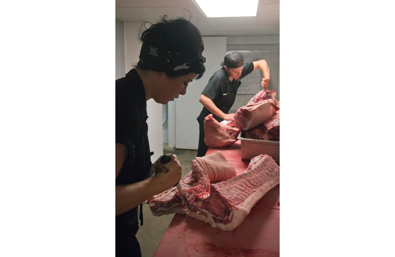 Louisa Farhat Butchering 03