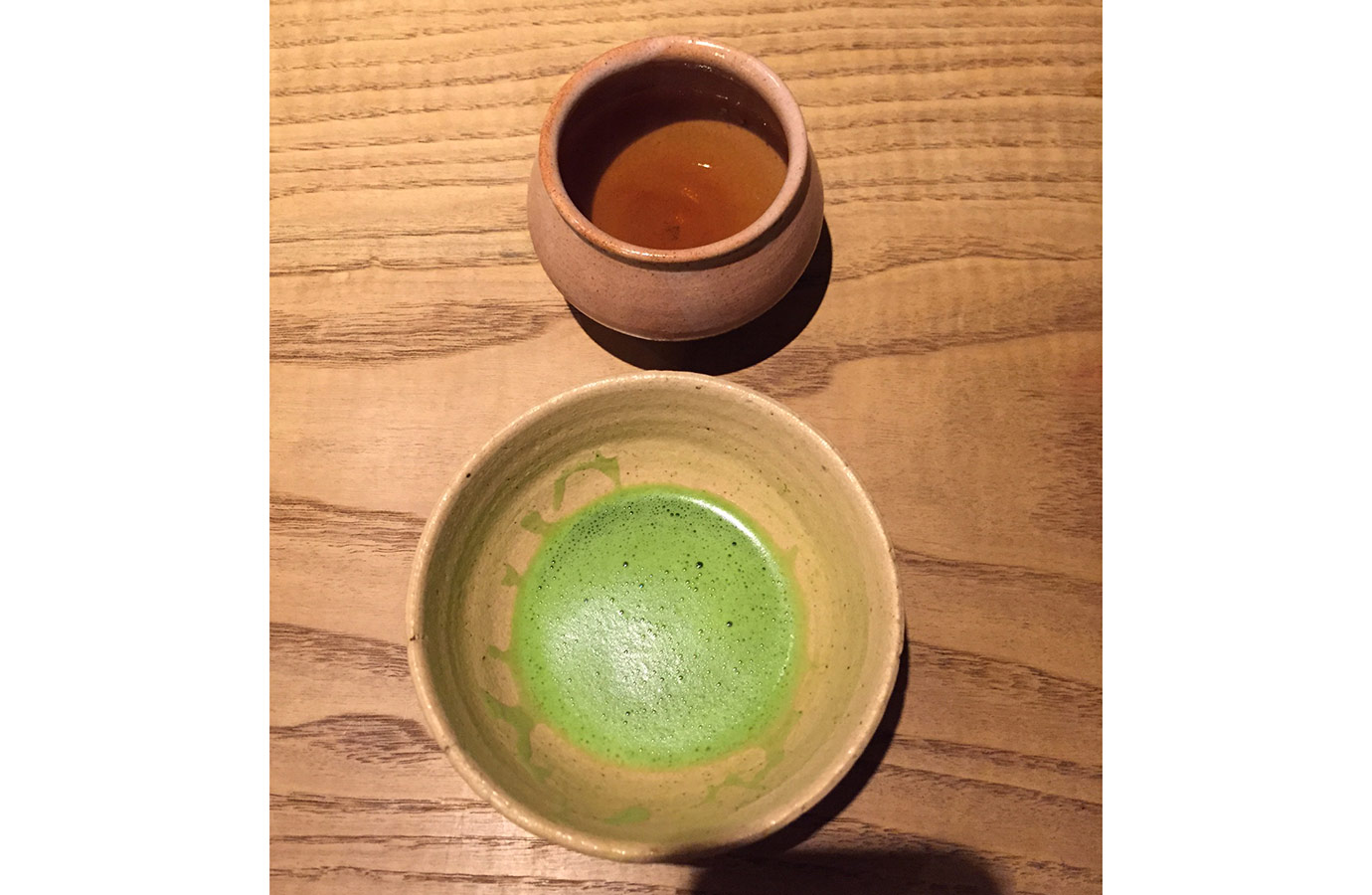 Matcha and Genmaicha Tea