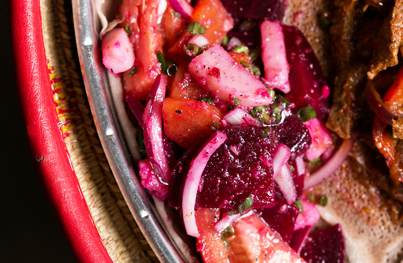 Ras Dashen Yeqaysur Salata Beet Salad