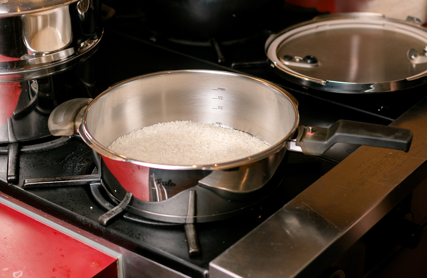 Jasmine Rice in Pressure Cooker