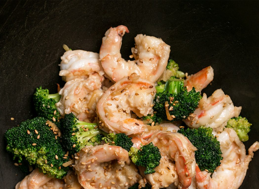 Velveted Shrimp with Broccoli Flowerets | Cook's Gazette